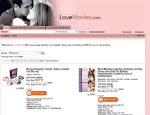Tablet Screenshot of lovemovies.com